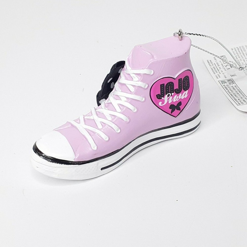 Kurt S Adler JoJo Siwa Converse Style Sneaker With Bow Xmas Tree Ornament B2
